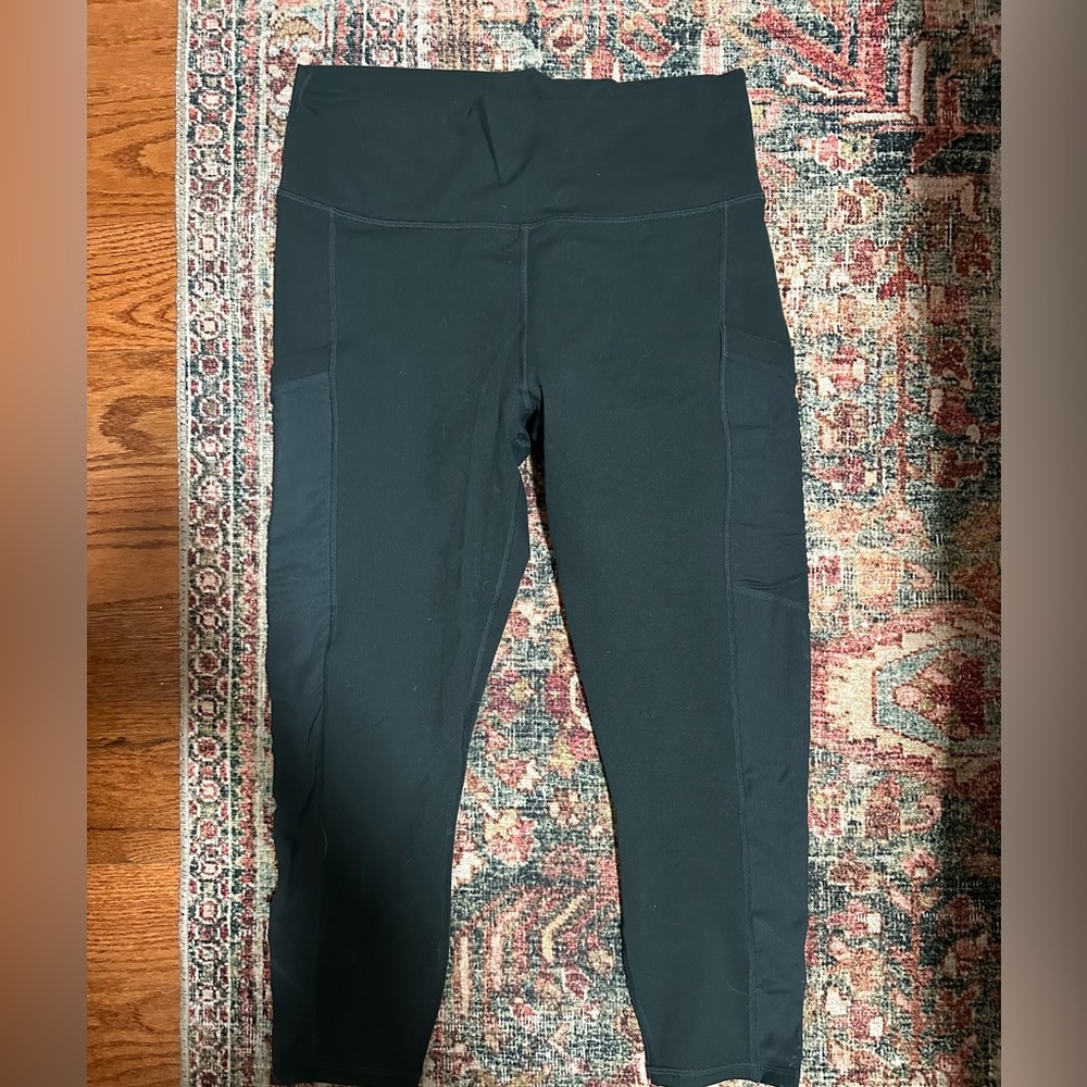 fabletics powerhold leggings with mesh